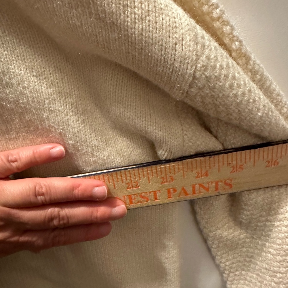 HYACINTH HOUSE FLOWER EMBROIDERED SWEATER CREAM puff sleeve Tuckernuck - Picture 9 of 10